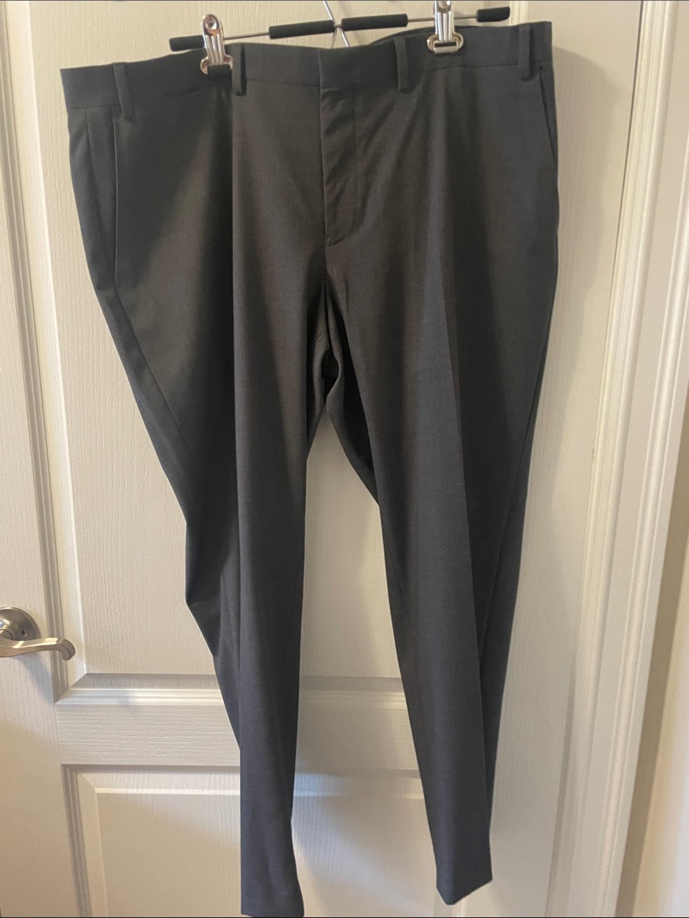 DKNY Men's Dress Pants in Dark Gray